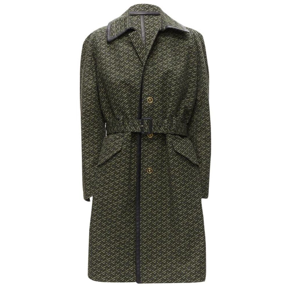 Versace 2021 La Greca Mac Trench Coat